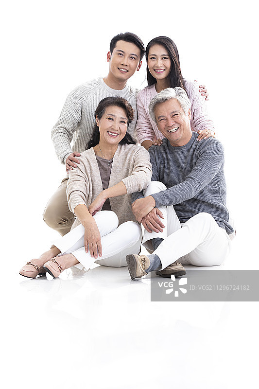 快乐的一家图片素材