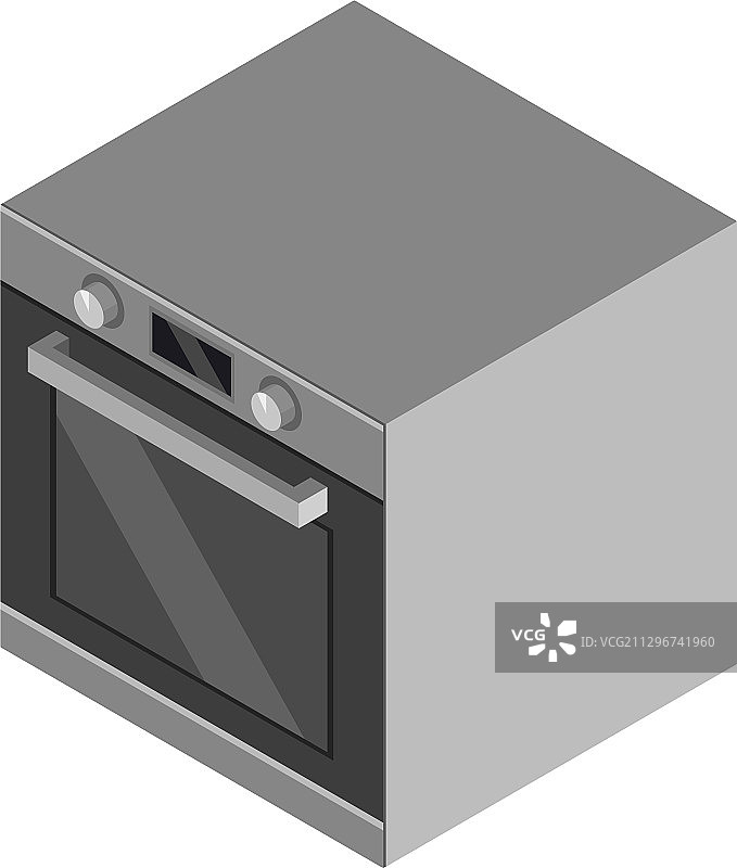 扁平风格烤箱图片素材