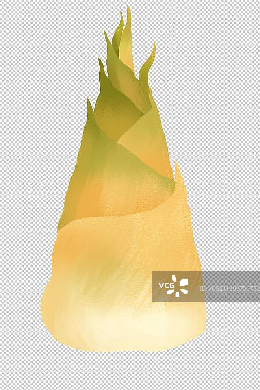 一颗春笋图片素材