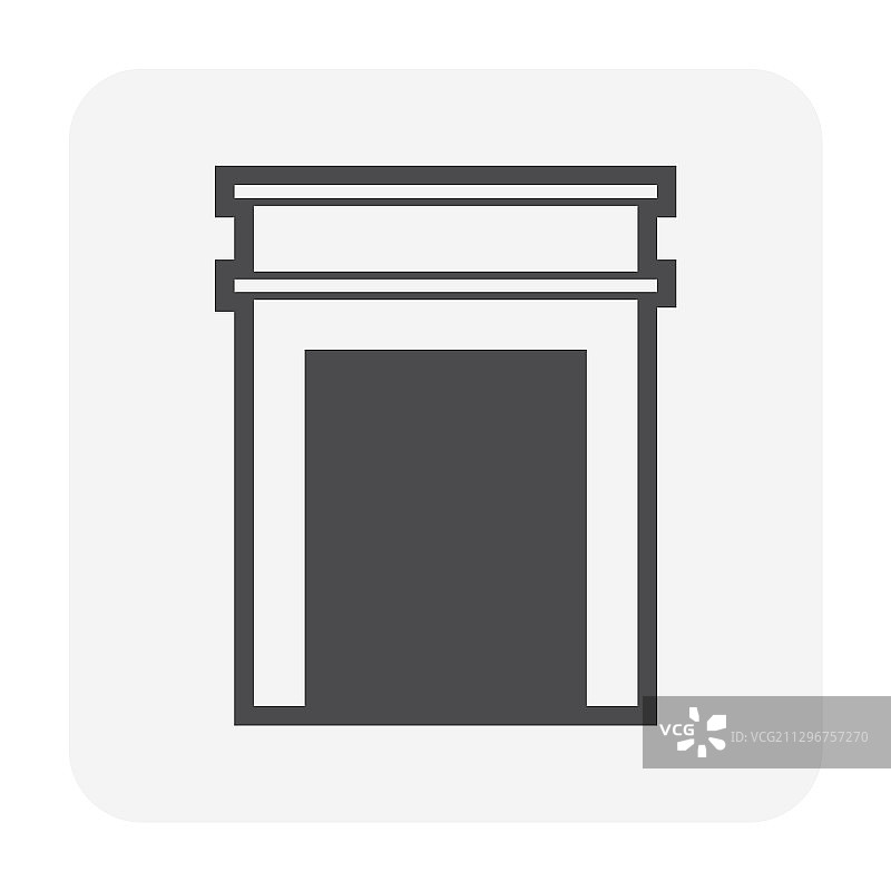 檐口线脚图标图片素材