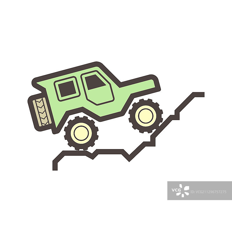 越野图标图片素材