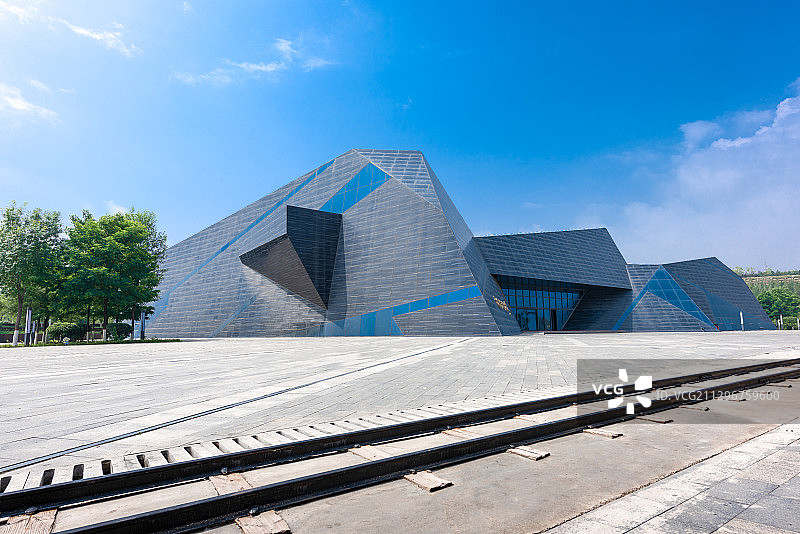 山西大同煤矿博物馆建筑图片素材