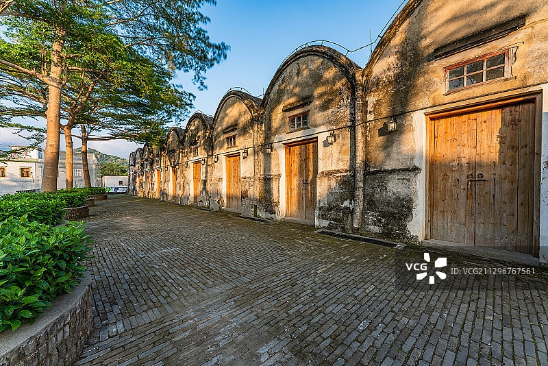 中国广东深圳大鹏所城古粮仓图片素材