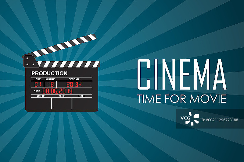 电影海报时间图片素材
