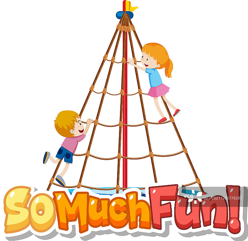 儿童乐趣短语字体设计图片素材