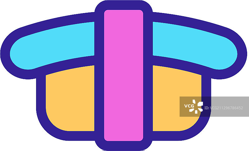 紫菜海苔图标轮廓图片素材