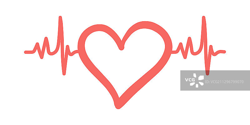 脉搏图标图形设计模板图片素材