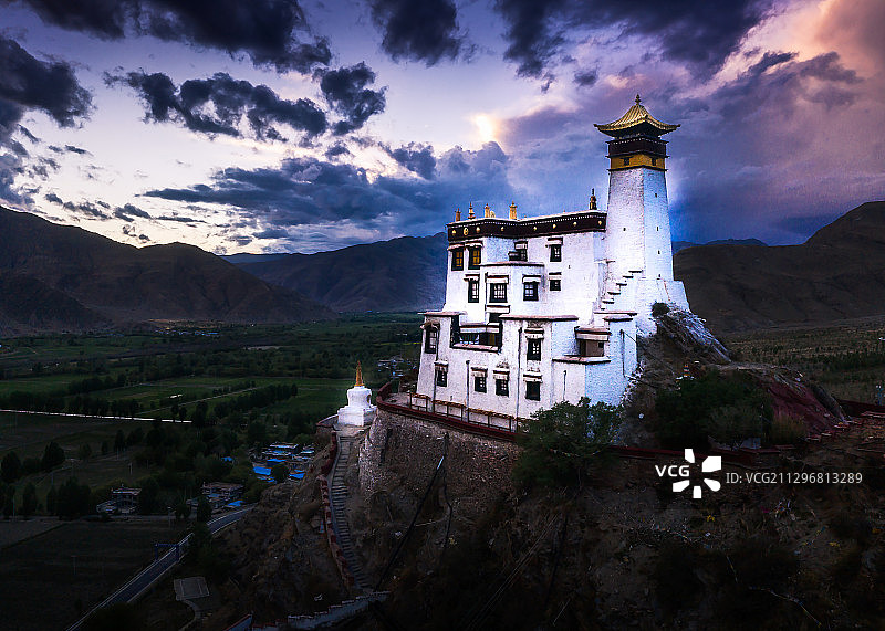 雍布拉康图片素材