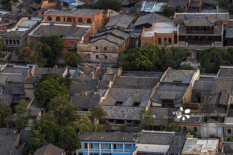 上下杭，拍摄于福建省福州市台江区mini墅。图片素材