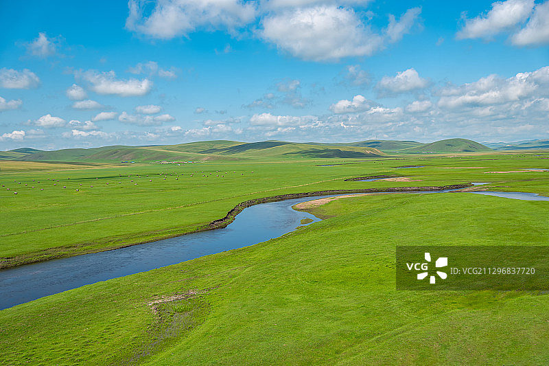 呼伦湖图片素材