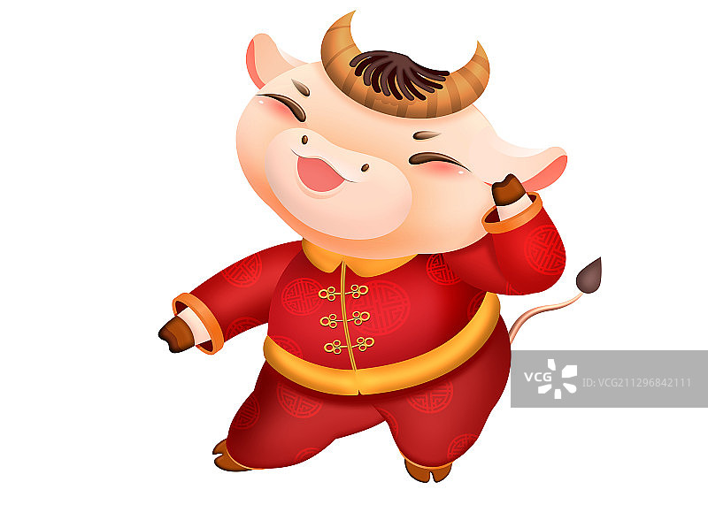 十二生肖-牛-春节图片素材