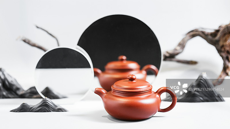 宜兴紫砂壶图片素材