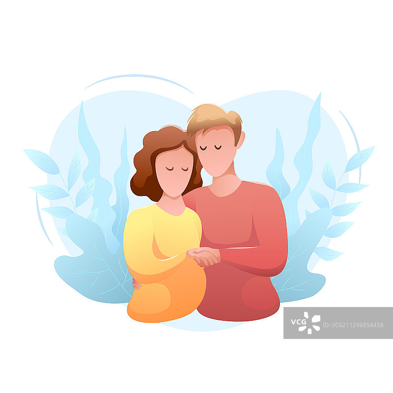 家庭日扁平设计独立banner图片素材