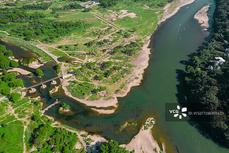 大圩古镇漓江图片素材