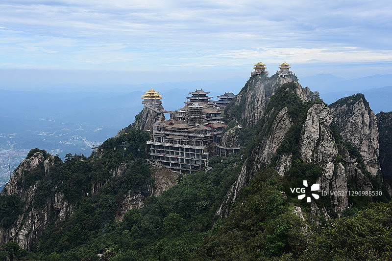 老君山道观图片素材