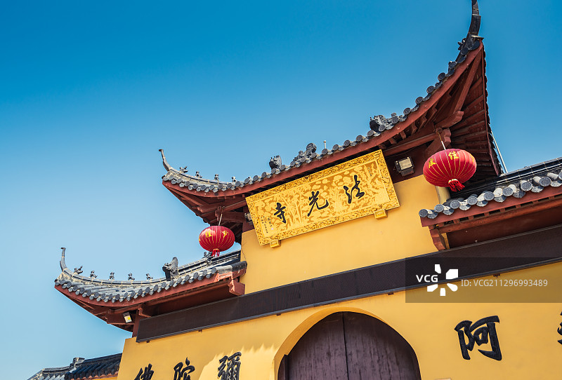 南通海门法光寺图片素材