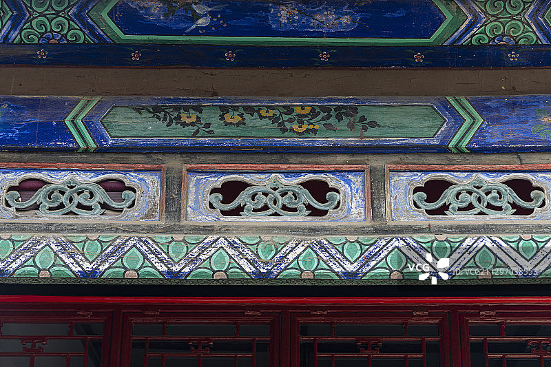 山东曲阜孔府古建筑景观图片素材