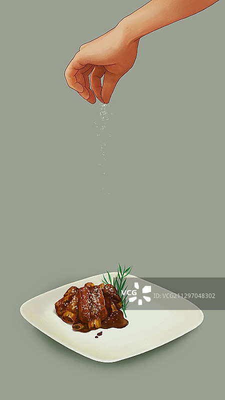 糖醋排骨图片素材