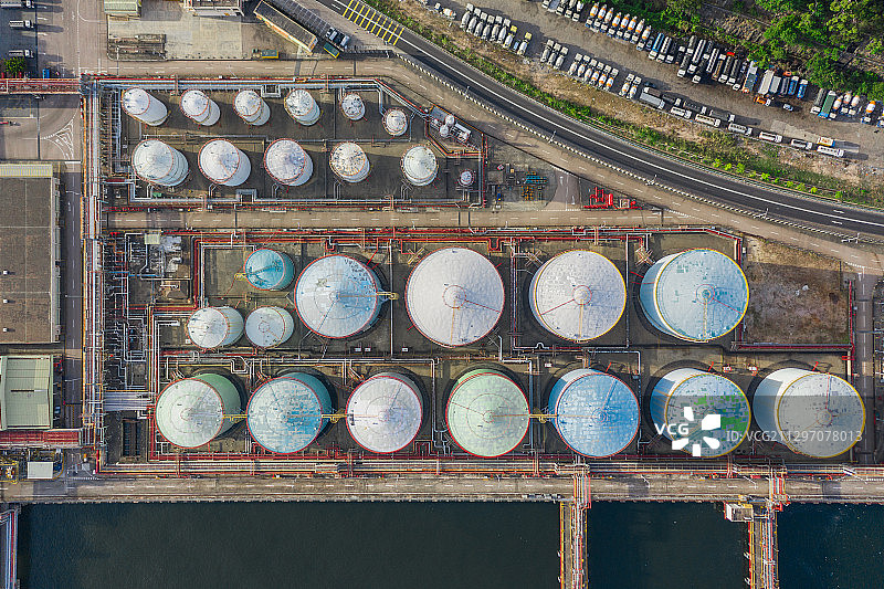 香港货柜码头，油桶，储油，工业，原料，能源，化工，行业图片素材