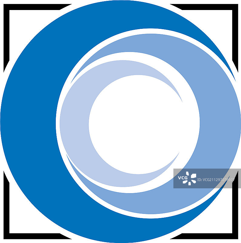 创意抽象字母CC标志设计图片素材