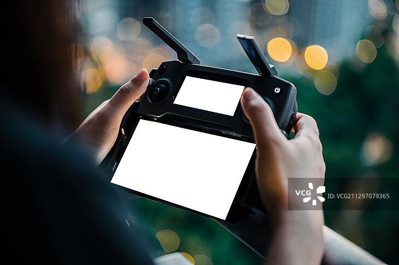 无人机遥控器，飞行，信号，接受，景色，微距，特写，控制，日落图片素材