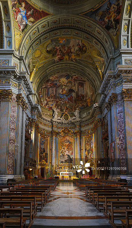 意大利罗马圣依纳爵教堂St.Ignazio图片素材
