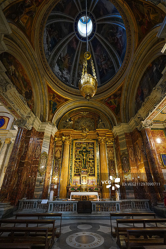 意大利罗马圣依纳爵教堂St.Ignazio图片素材