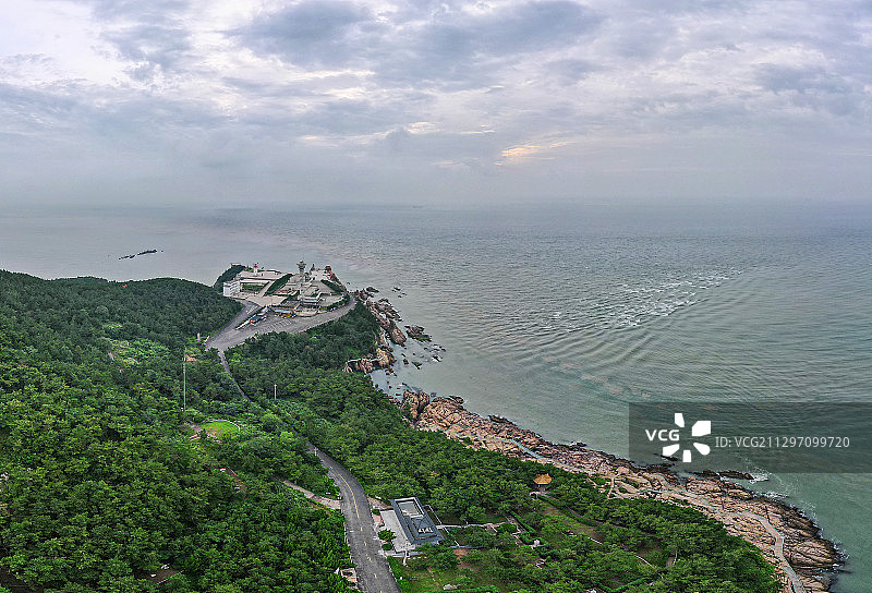 山东最东端——成山头的早晨图片素材