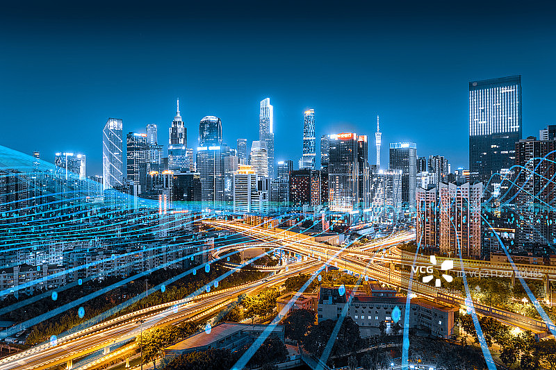 城市网络图片素材