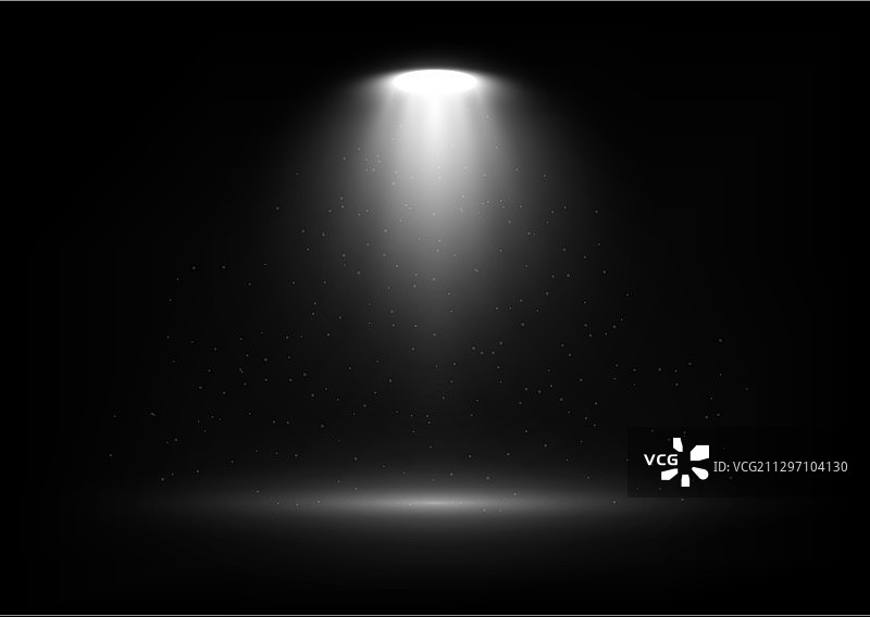 带有光束的舞台聚光灯图片素材