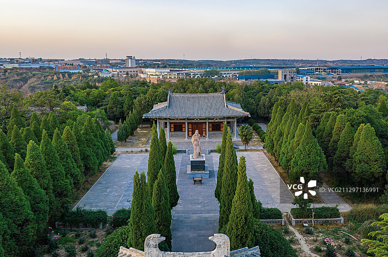 巩义杜甫陵园图片素材