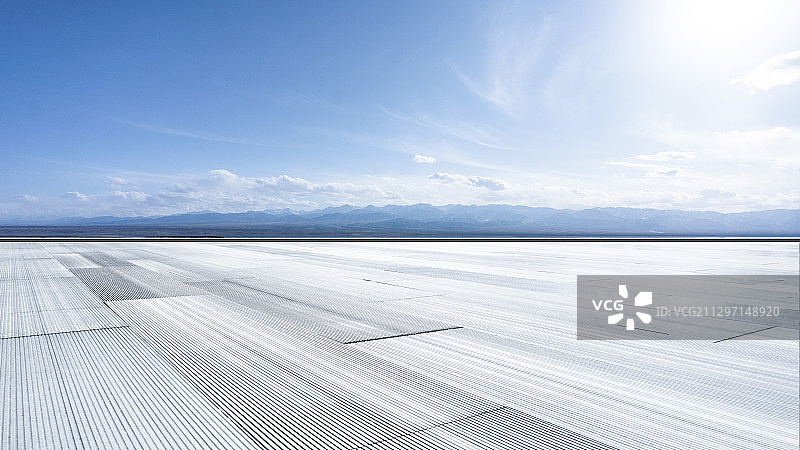 天空和地板图片素材