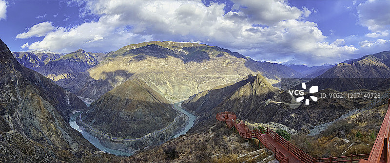 金沙江大峡谷图片素材