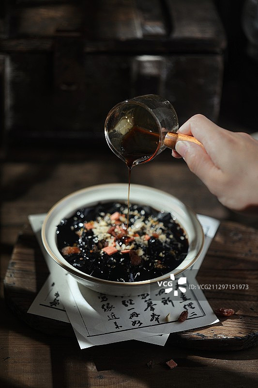 龟苓膏图片素材