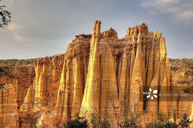 中国云南元谋土林图片素材