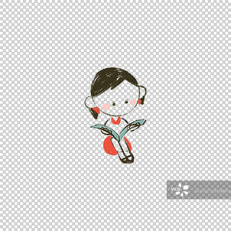 小女孩图片素材