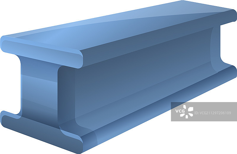卡通风格的钢筋图标图片素材
