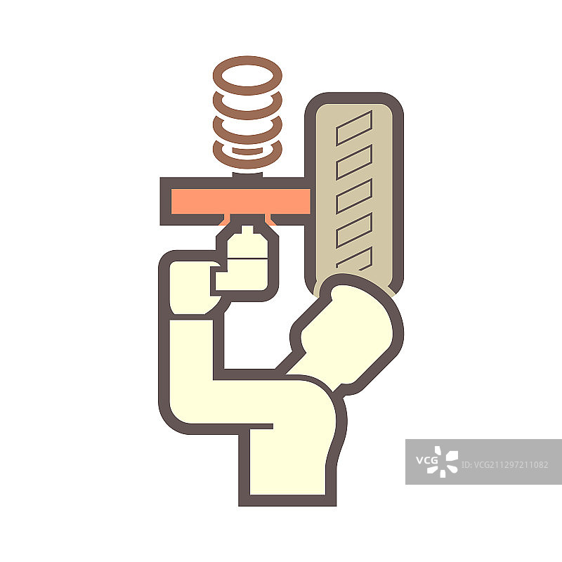 汽车维修技师图标图片素材