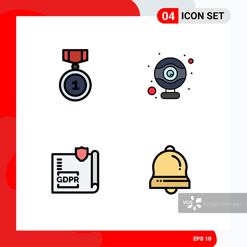 设置4商业填充线平面颜色包图片素材