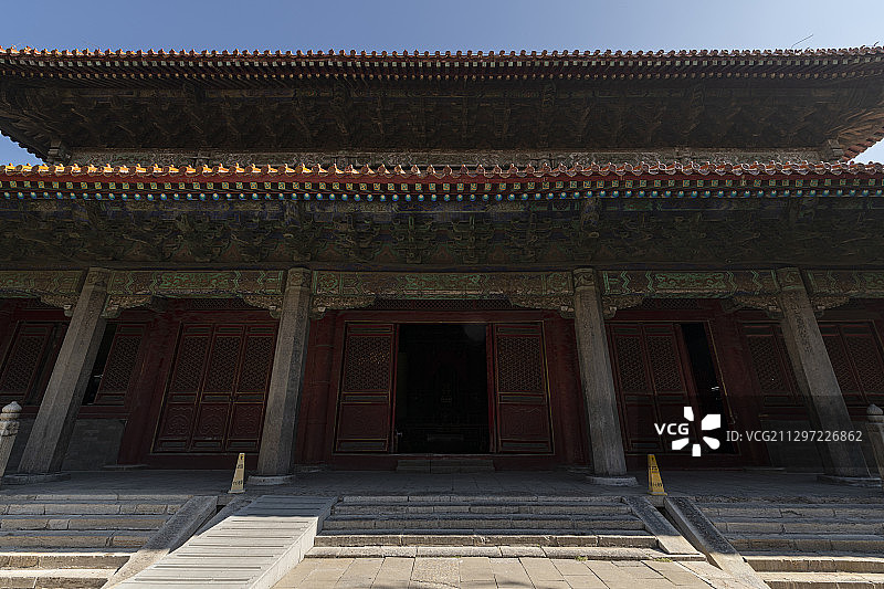 山东省曲阜孔庙古建筑景观图片素材