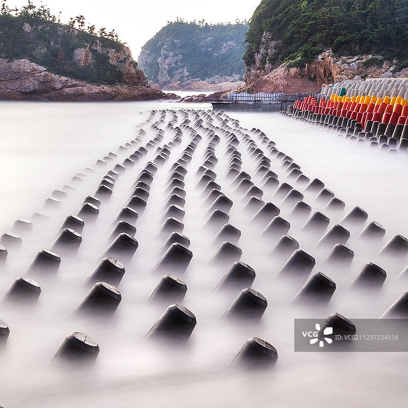 防浪堤图片素材