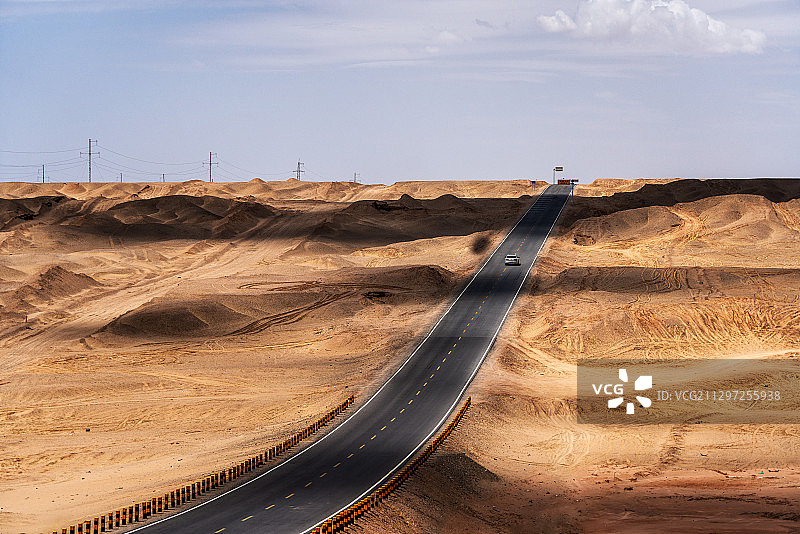 青海自然风光,105国道图片素材
