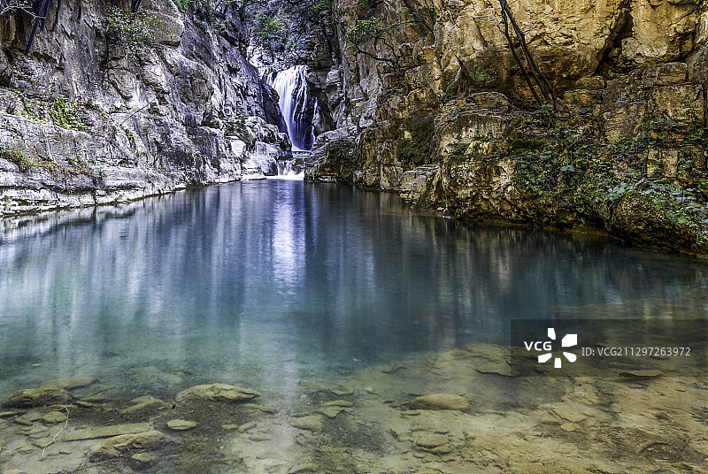 山西 阳城县 蟒河风光图片素材