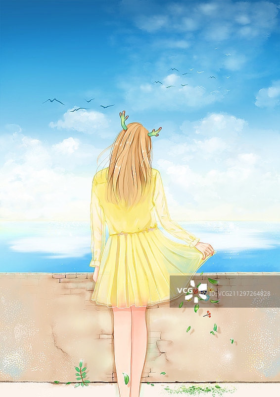 面朝大海图片素材