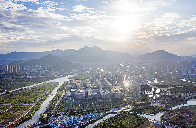 温州城市风光图片素材