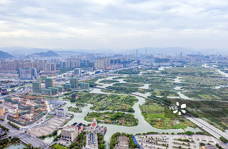 温州城市风光图片素材