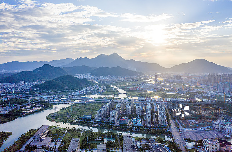温州城市风光图片素材