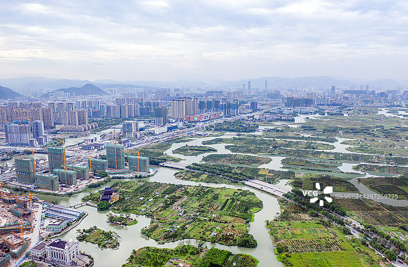 温州城市风光图片素材
