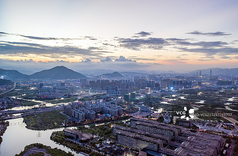 温州城市风光图片素材