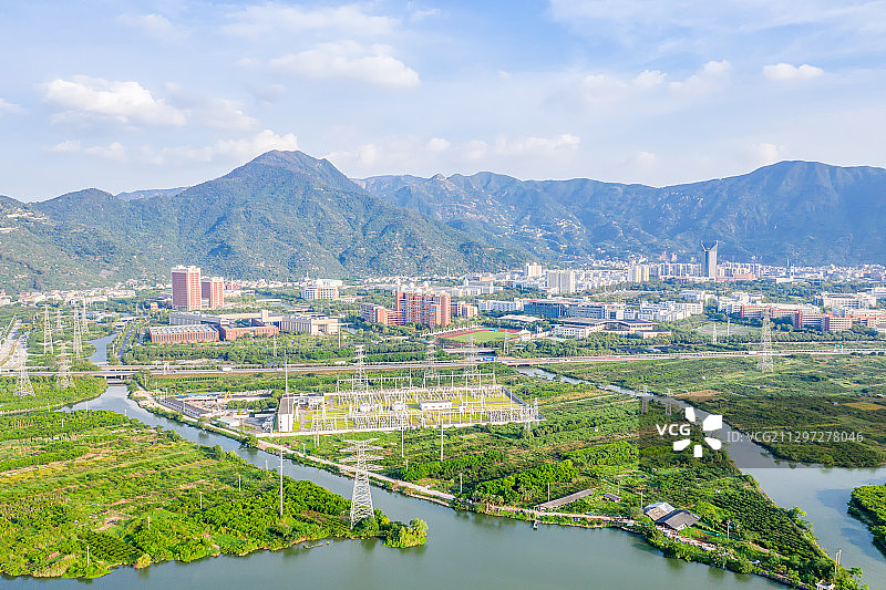 温州城市风光图片素材